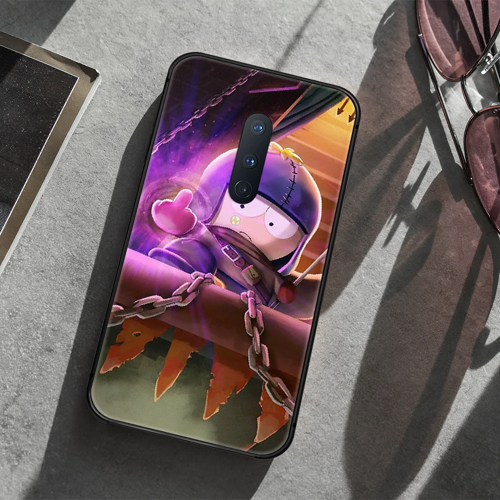 

South-Park Phone Case Cover Hull For 1+ Oneplus 5T 6 6T 7 7Pro 7T 8 8Pro 8T black Back Fashion Coque Trend Prime Soft Bumper 3D