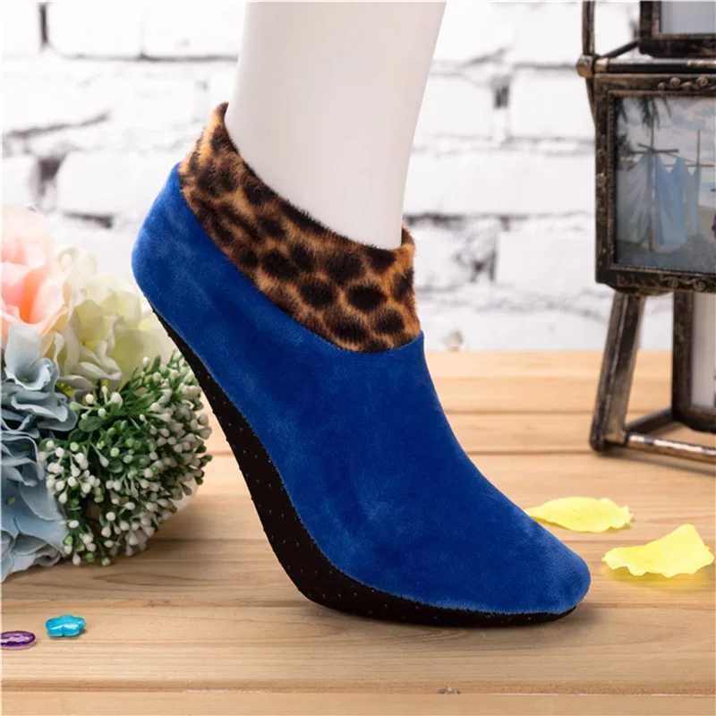 

2021 Winter Warm Soft Thicken Socks Non-slip Floor Indoor Unisex Socks High Quality Home Short Shoes Fashion Solid Floor Socks