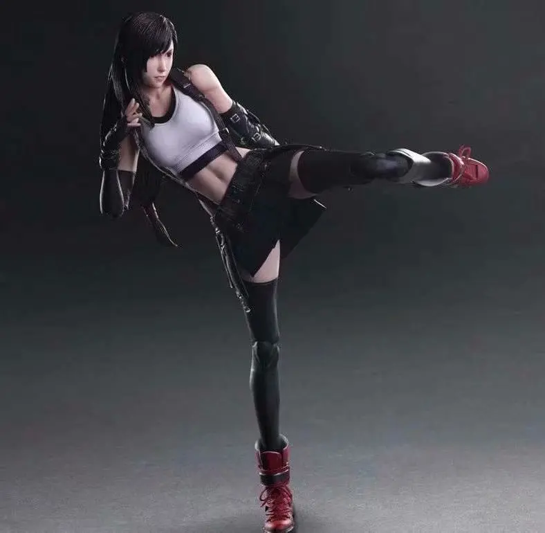 Экшн-фигурка из игры Искусство Кай финальная фантазия VII фигурка Tifa Lockhart ПВХ