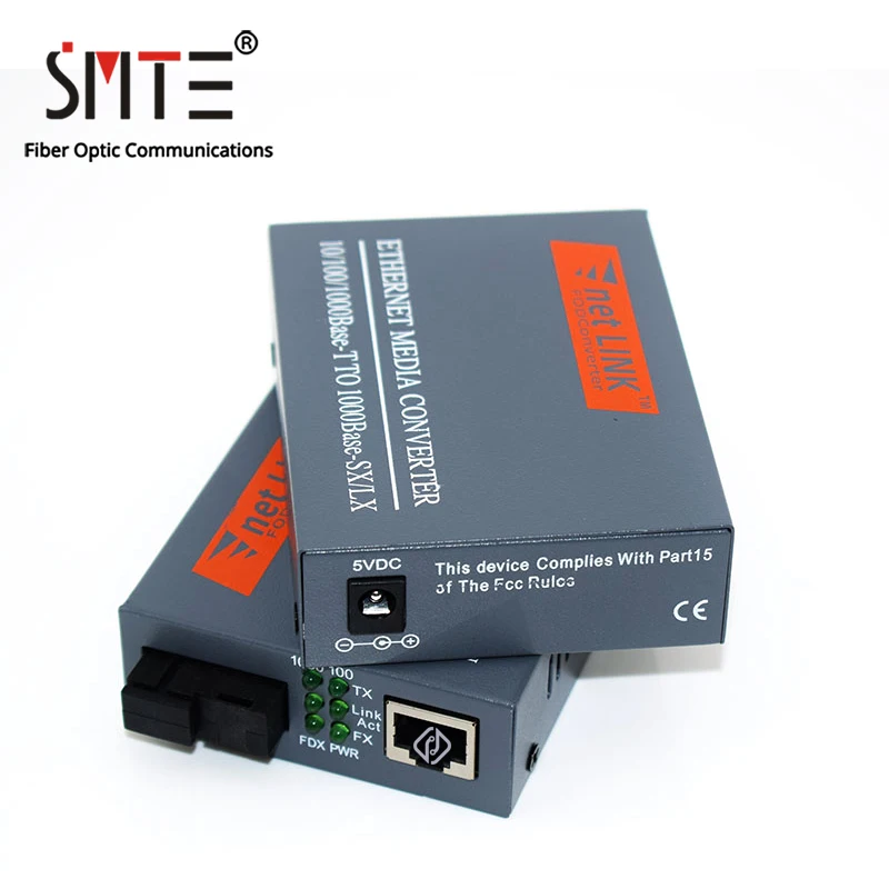Медиаконвертер NetLink HTB-GS-03 A/B 20 км 10/100 Мбит/с SC RJ45 одномодовый порт
