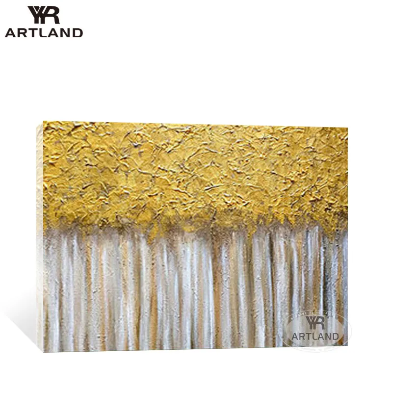 

Картина маслом на холсте с изображением деревьев, без рамки