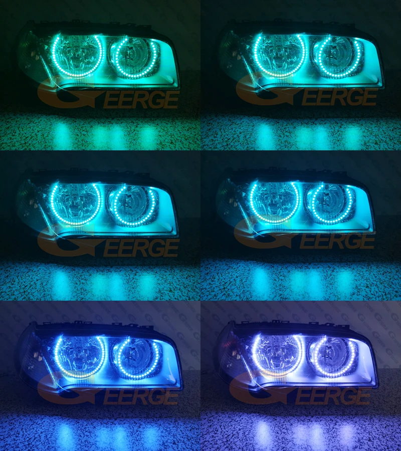 Для BMW E83 X3 facelift 2007-2011 RF remote Bluetooth-совместимое приложение многоцветный ультра яркий