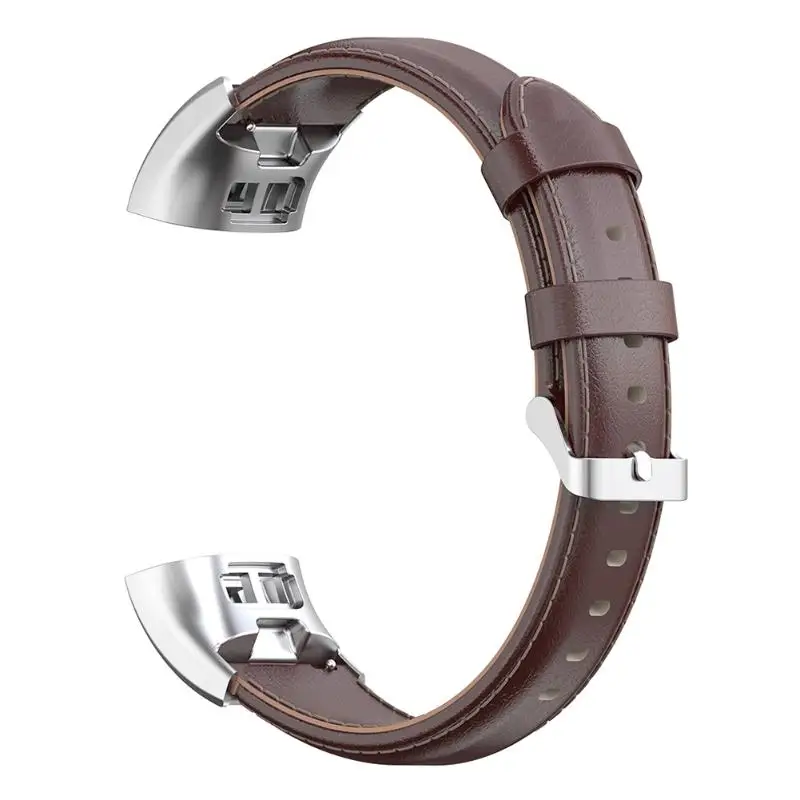 

Leather Watchband Wrist Bracelet Strap Elaborate Manufacture Prolonged Durable with Buckle for Huawei Band 4 Pro TER-B29S
