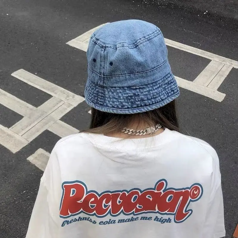 Винтажные женские футболки с принтом кока-колы Американская улица короткий