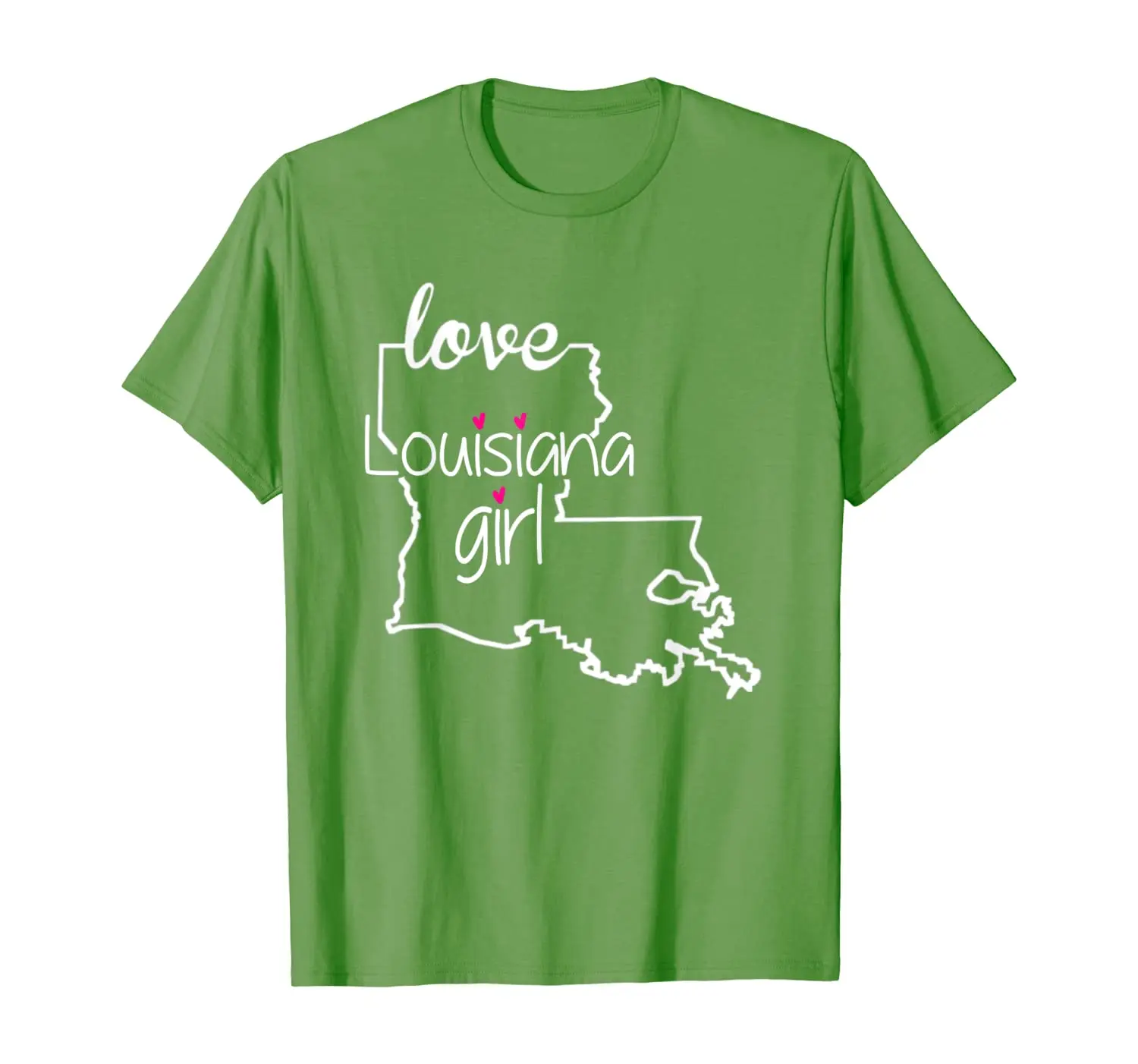 

Louisiana Girl Tshirt I Love Louisiana State Home Tee Gift