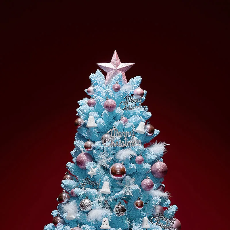 Новый год 2022 Декор веселая зима розовый 150 см искусственная большая