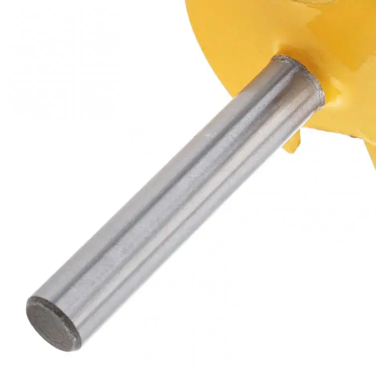 45 Degree Milling Cutter 1/4*1-3/8 Woodworking Slotting Tool/Trimming Machine Head/Engraving File | Инструменты