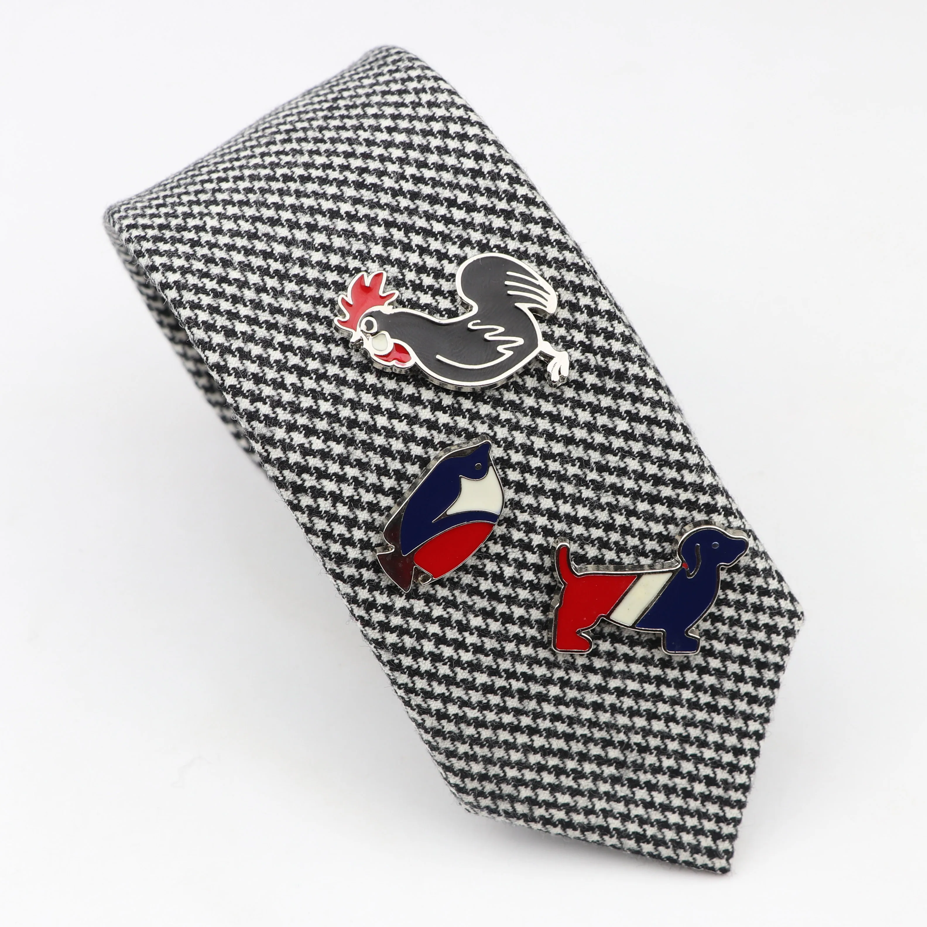 Брошь в виде животного булавка на ошейник собачий приготовление рыбы Нагрудный