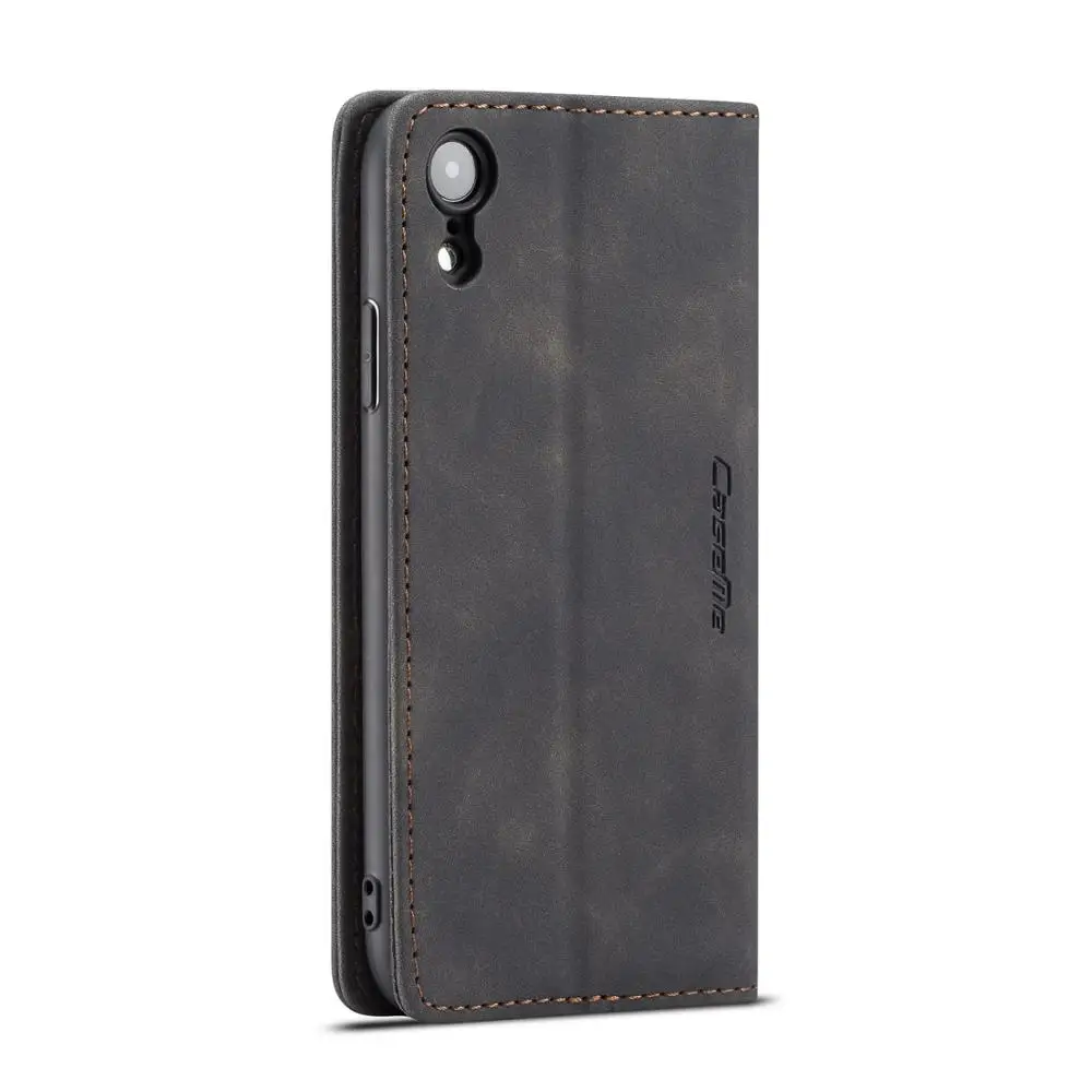 Retro Matte soft leather and TPU Total package side support Business For iphone 6 6p 6s 6sp 7 8 X XS XR Phone Case | Мобильные