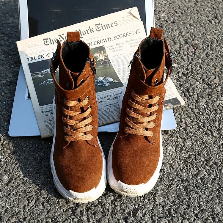 Сапоги Aleafalling женские из флока мягкие кожаные зимние сапоги для зрелых женщин