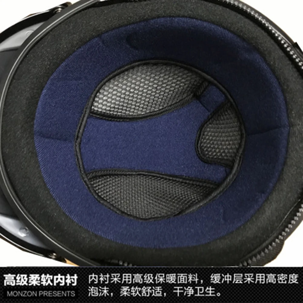 Мотоциклетный шлем на пол лица для мужчин и женщин винтажный езды