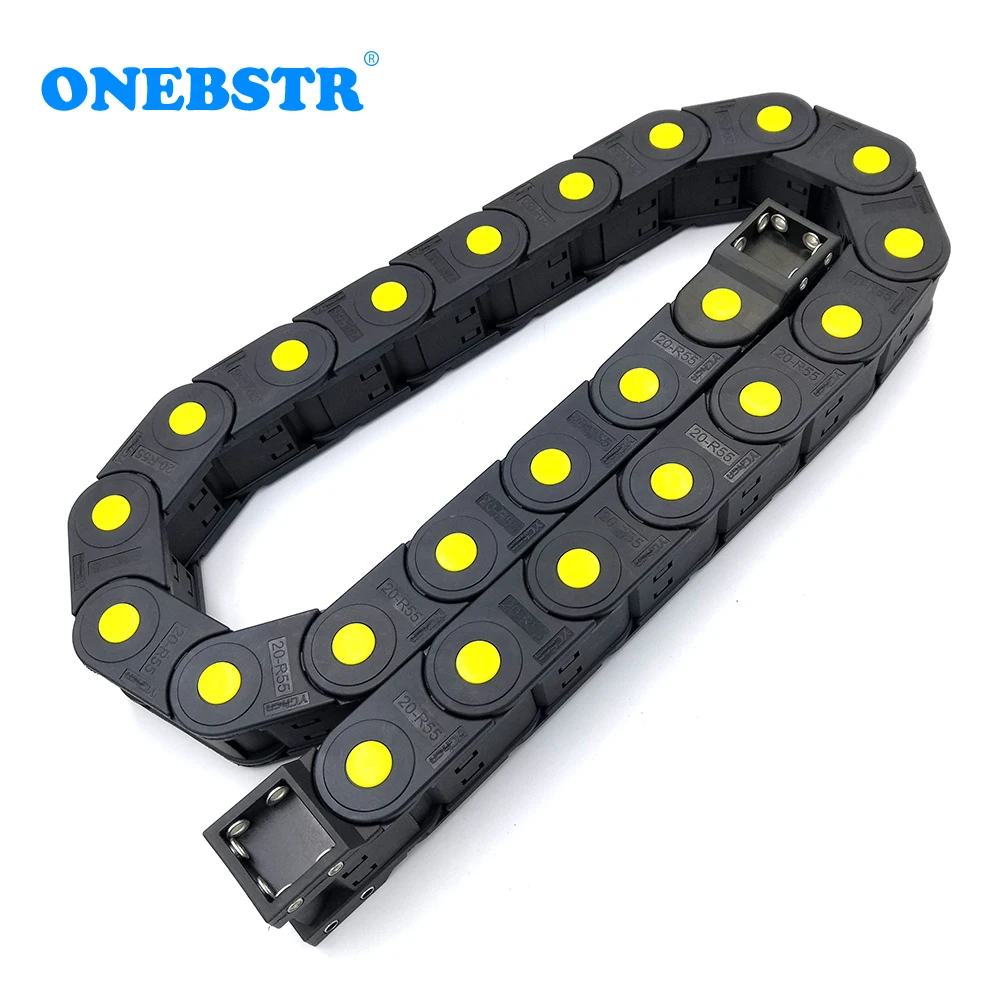 1 метр 20x38 мм Цепной трансмиссии переносной кабель с концевыми соединителями