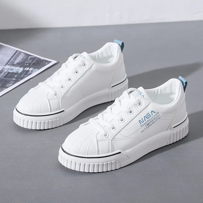 

2021 Spring Women's Shoes Korean Version Female Students Leisure Board Shoes Simple Style Trend Board Shoes Zapatos De Mujer