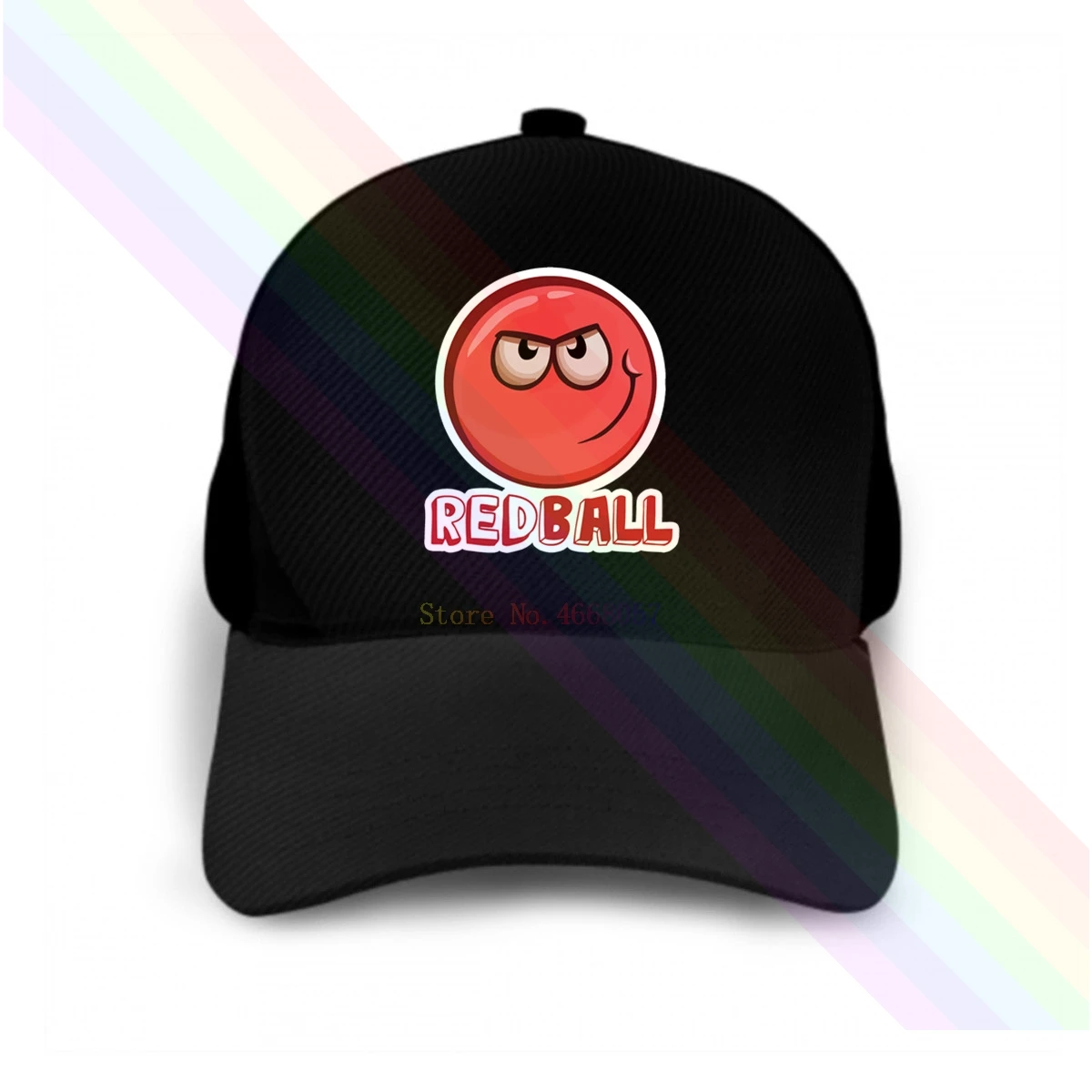 Новинка 2020 Классическая Черная Бейсболка унисекс с логотипом Red Ball 4 - The |