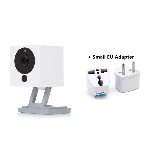 Add EU Adapter Смарт-Камера MI Mijia Xiaofang CCTV с цифровым зумом, IP, 110 градусов, 8X1080 P, Wi-Fi, беспроводное управление, камера ночного видения для приложения Mihome - Color: Add EU Adapter
