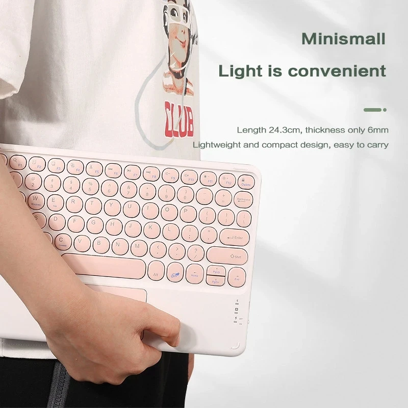 

For iPad Keyboard Wireless Bluetooth Keyboard teclado tablet for iPad Xiaomi Samsung Huawei Tablet Android IOS Windows