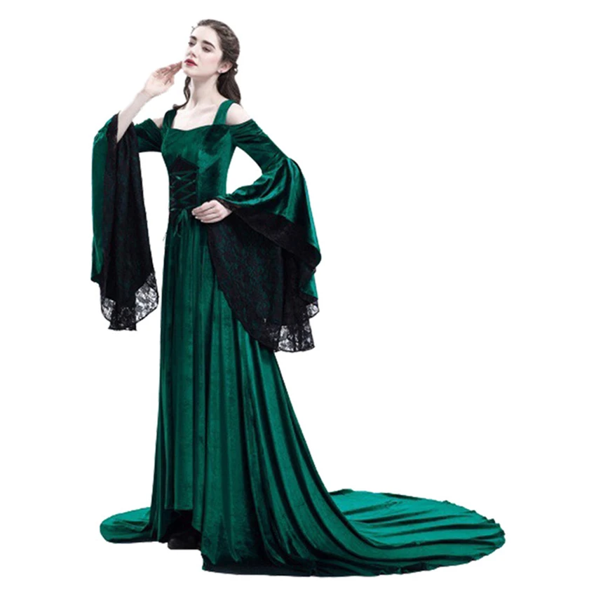 Платье среднего возраста в стиле ретро Виктория карнавальные костюмы для