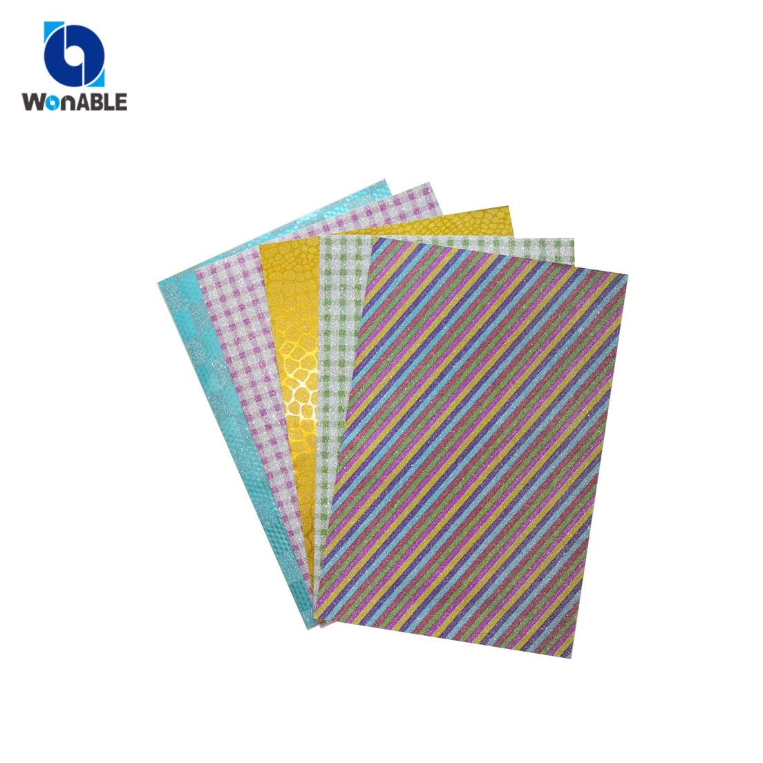 Полосатые наклейки для скрапбукинга самодельная блестящая пленка 10 цветов