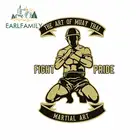 EARLFAMILY 13 см x 9,8 см для искусства Муай Тай бой Prioe наклейки на лобовое стекло автомобиля окклюзия царапины наклейка на багажник фургон графика