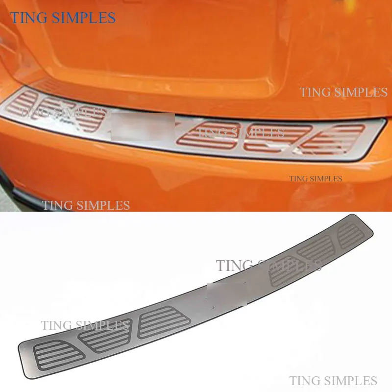 Защита заднего бампера для Subaru XV 2008-2017 нержавеющая сталь задняя защитная