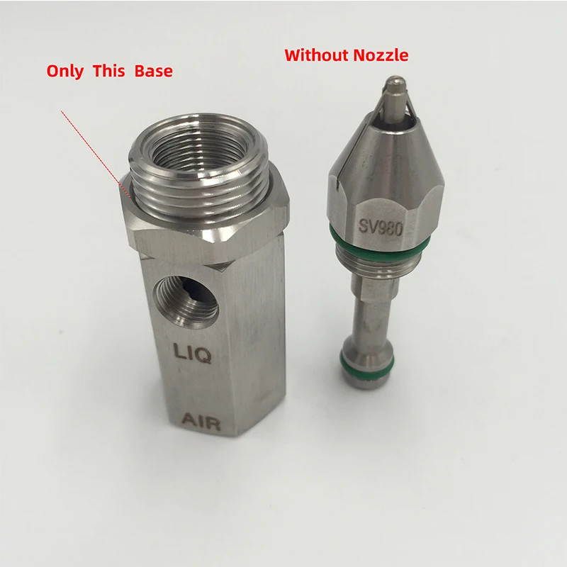 

(5 шт./лот) 30/60/80 градусов сухой туман Nozzl основа ультразвуковой распылитель воздуха туман сухой туман сопло основа