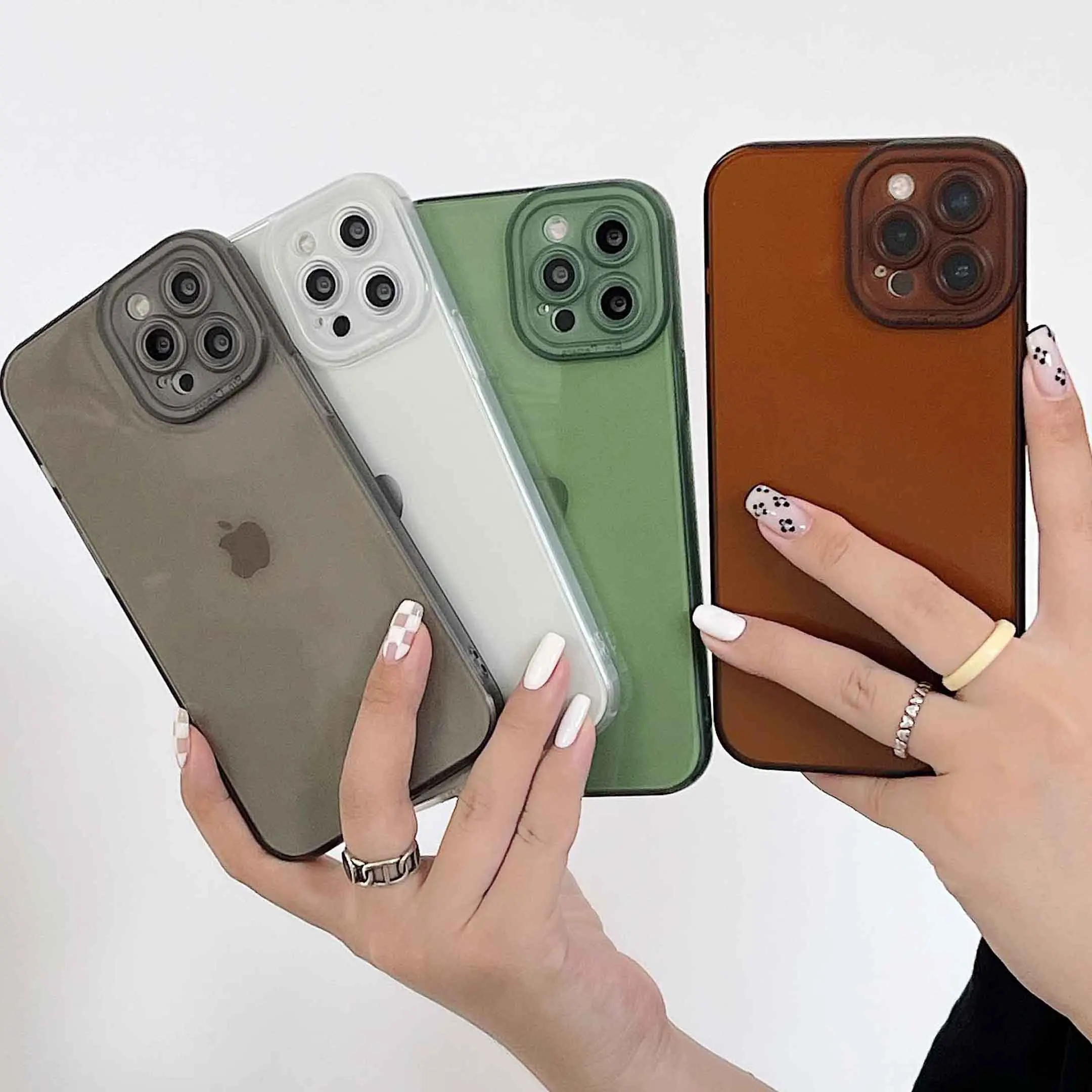 Силиконовый чехол для iphone 11 12 13mini pro max 7 8 plus xsmax x xr | Мобильные телефоны и
