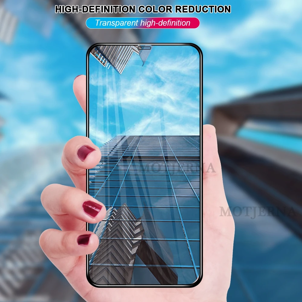 Защитное закаленное стекло 30D с изогнутыми краями для iPhone X XS Max XR 11 Pro | Мобильные