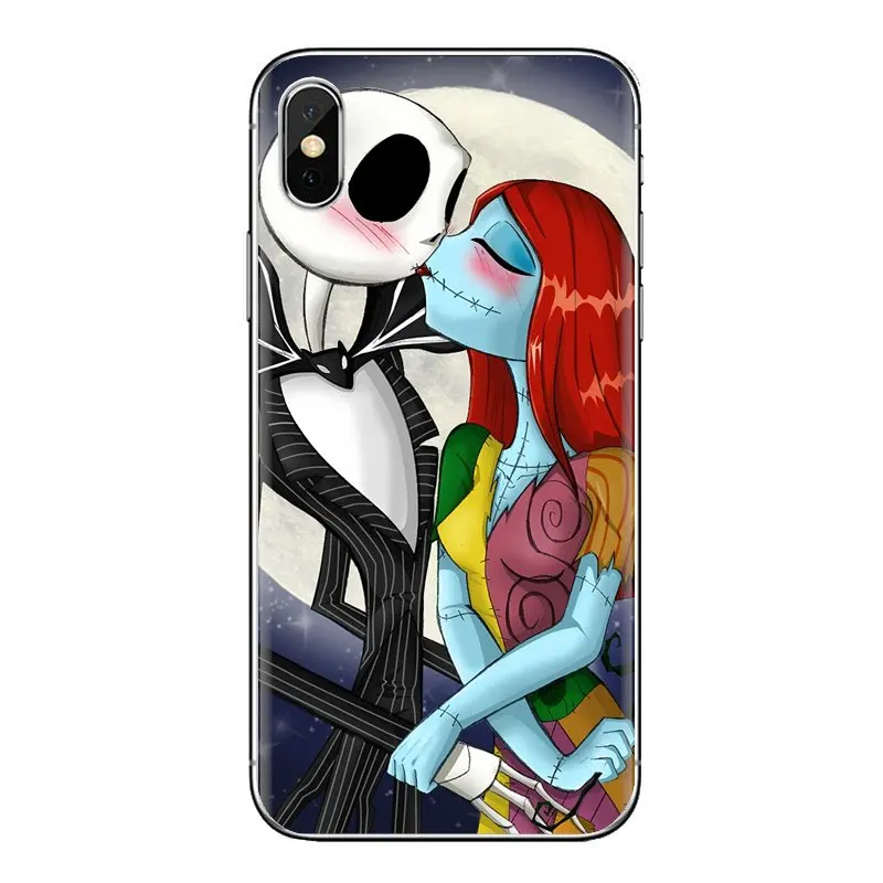 Nightmare Before Christmas Jack Sally Mobile Phone Case Cover For Samsung Galaxy A3 A5 A7 A9 A8 Star A6 Plus 2018 2015 2016 2017 |