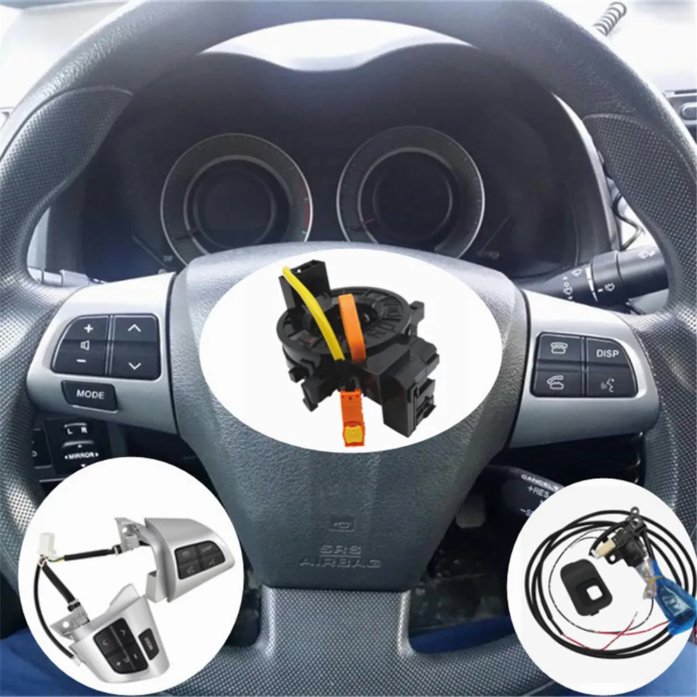 Кнопка дистанционного круизного управления для TOYOTA COROLLA ADE150 NDE150 NRE150 ZRE15, кнопки управления рулем автомобиля, переключатель с кабелями