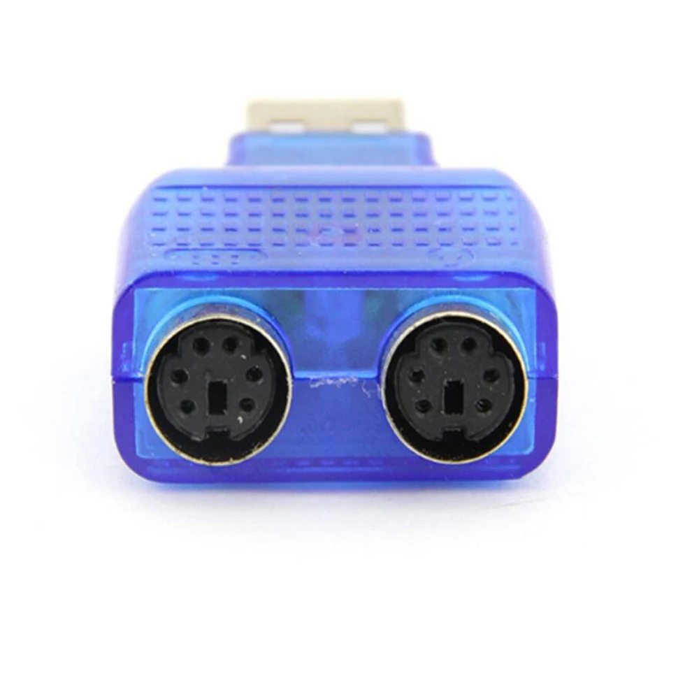 Переходник с USB на PS2 переходник папа гнездо для клавиатуры и мыши | Компьютеры