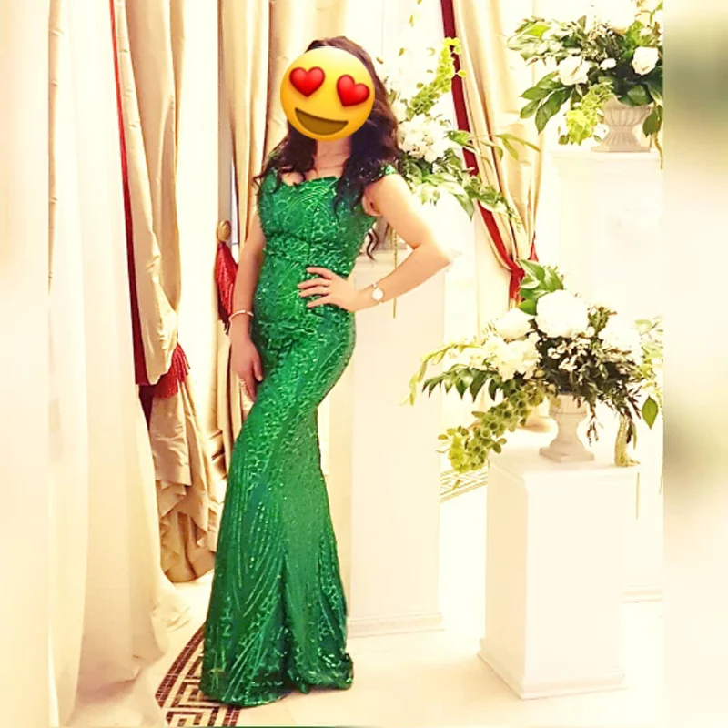 Сексуальное Платье макси с золотыми блестками вечерние платья открытыми плечами