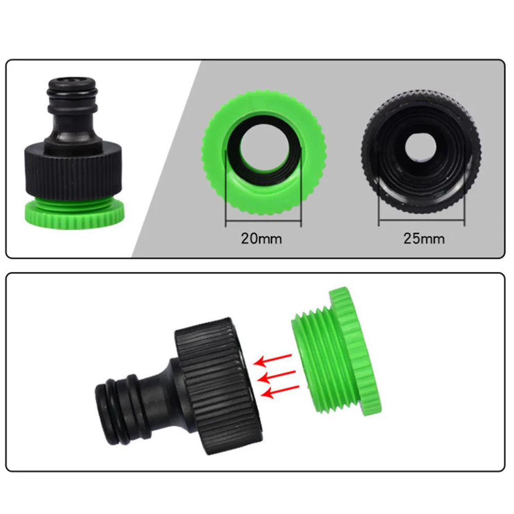 2 шт. универсальный адаптер соединители для крана садовый шланг быстрый