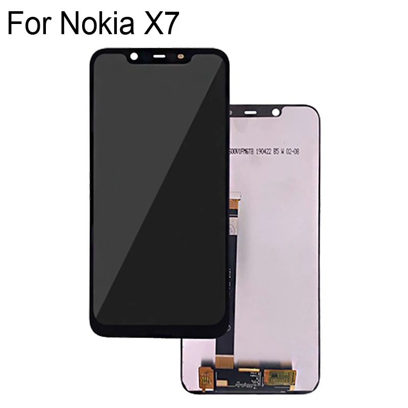ЖК-экран для Nokia X7 x7 100% оригинальный ЖК-дисплей + сенсорный экран в сборе Замена X 7