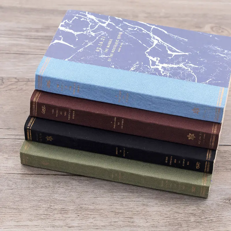 Винтажные Ретро толстые мраморные узоры школьные ученические ремесленные