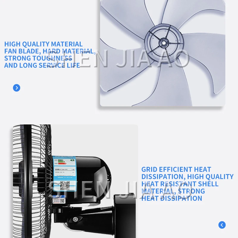 Настенный Электрический вентилятор для домашнего общежития 16-дюймовый