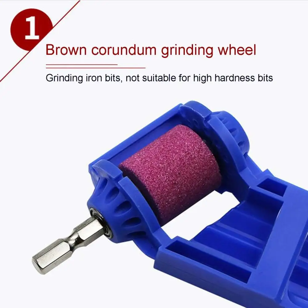 Portable Drill Grinder Bit Kit Sharpener Grinding Wheel Electric Knife Twist Mini Angle Machine Power Tool | Инструменты