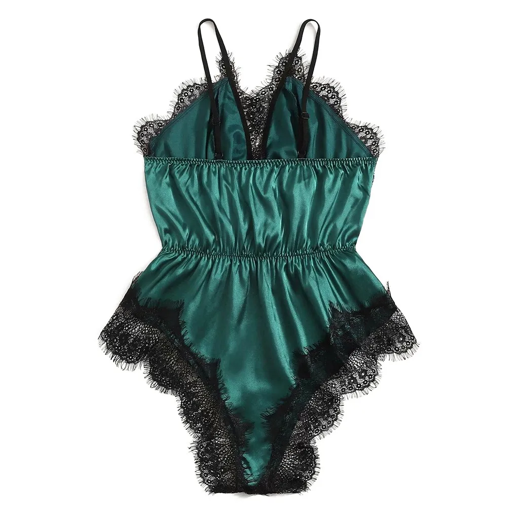 JAYCOSIN всесезонный женский кружевной комбидресс размера плюс с v образным вырезом