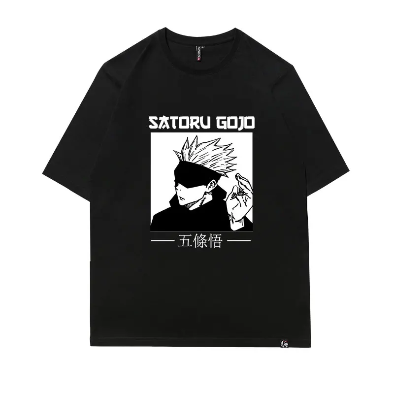 

Anime Jujutsu Kaisen Fushiguro Megumi Loose T-Shirt Summer New Men Women Student Casual Tee Cosplay Fashion Short-Sleeved Tops