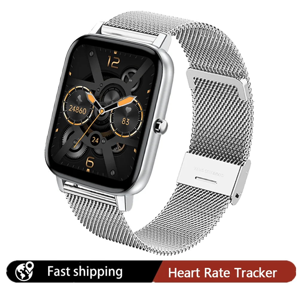 

2021 Brand Smart Watch Men Pedometer Watches Bluetooth Call Reminder Sport Fitness Tracker Heart Rate Smartwatch Supports Phone