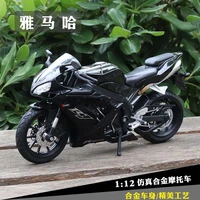 112 alloy motorcycle yamaha motorcycle childrens toy model decorations of a real car boy toys boys like christmas presents
