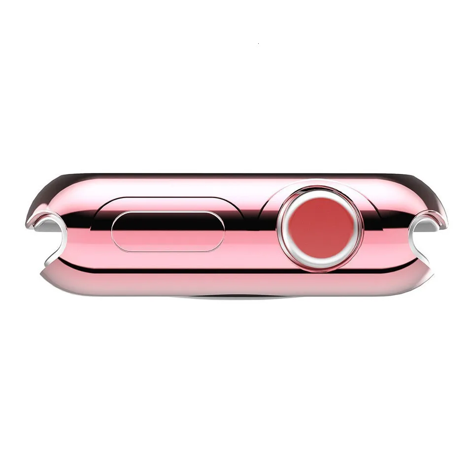 Защитный чехол из мягкого силикона для Apple Watch 40 мм 44 мм iWatch серии 1 2 3 4 42 мм 38 мм