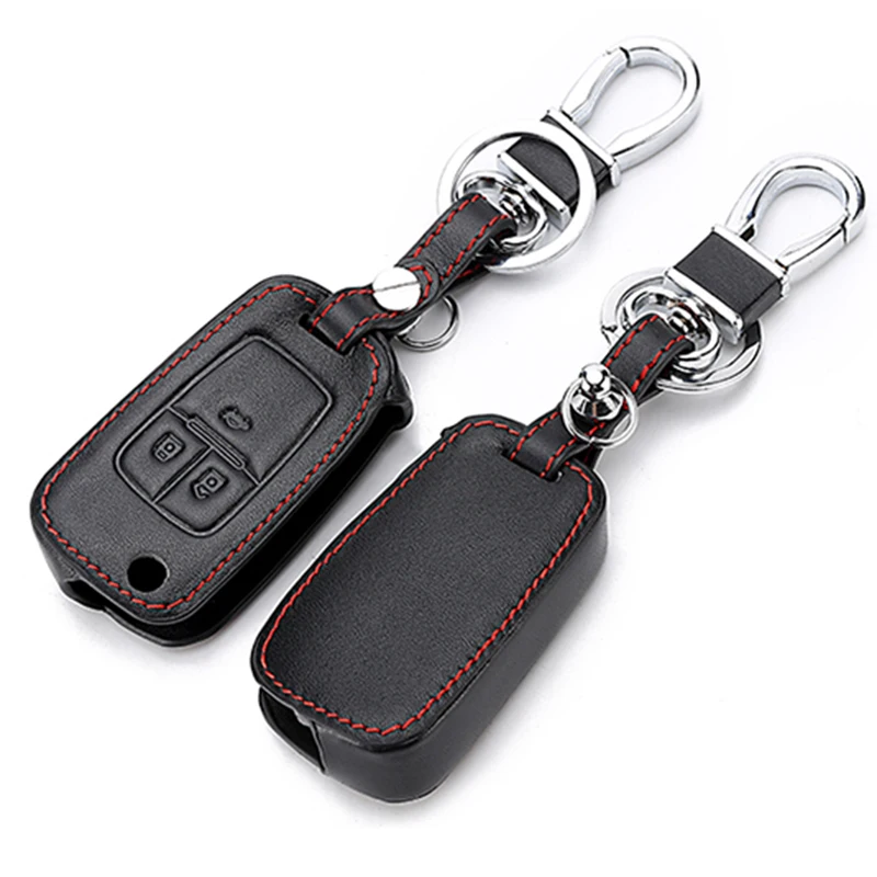 Кожаный чехол с откидной крышкой для ключа Chevrolet Cruze Aveo Buick Vauxhall Opel Insignia Astra J Zafira C