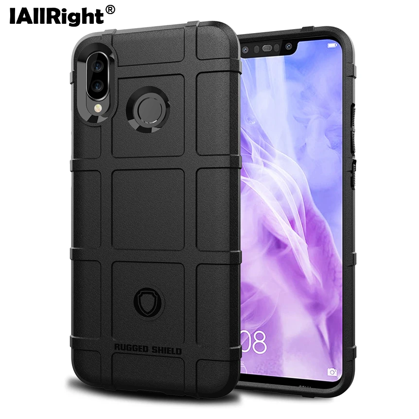 Силиконовый чехол SUEF Shield для huawei Nova 3 телефона s 360 градусов полный Чехол мягкий