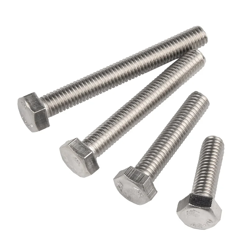 

High quality Din933 Din931 stainless steel bolt and nut