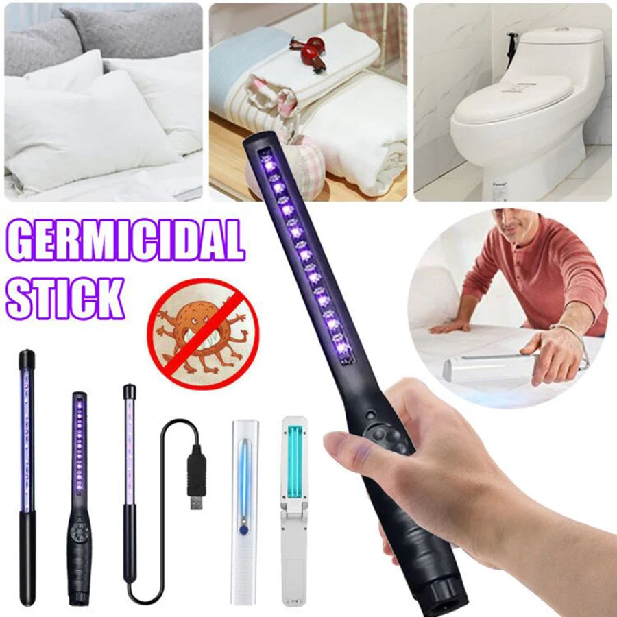 Портативный УФ-стерилизатор лампа ручной UVC дезинфекционная палка