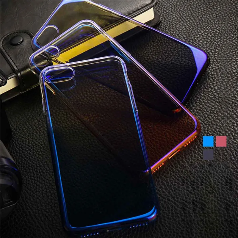 Аврора синий черный розовый луч Телефон чехол для iPhone 6 6S 7 8 plus x xr xs max samsung Note 9 Galaxy S7