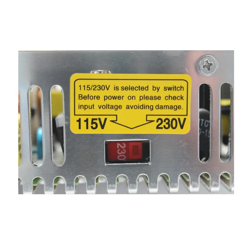 Импульсный источник питания с одним выходом 200 Вт 7 5 в для светодиодной ленты