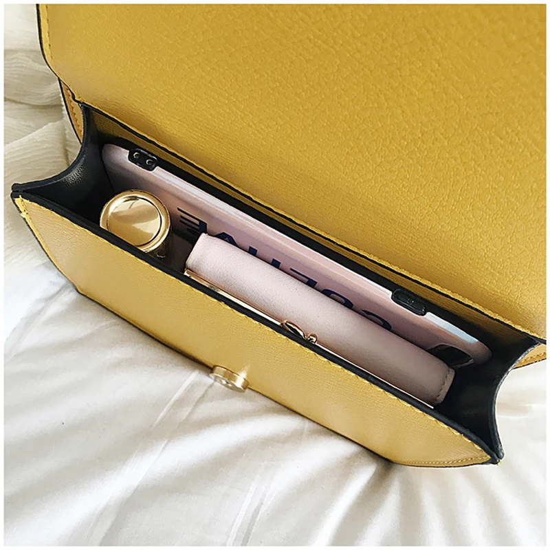 2019 Новая высококачественная маленькая квадратная сумка на одно плечо женская