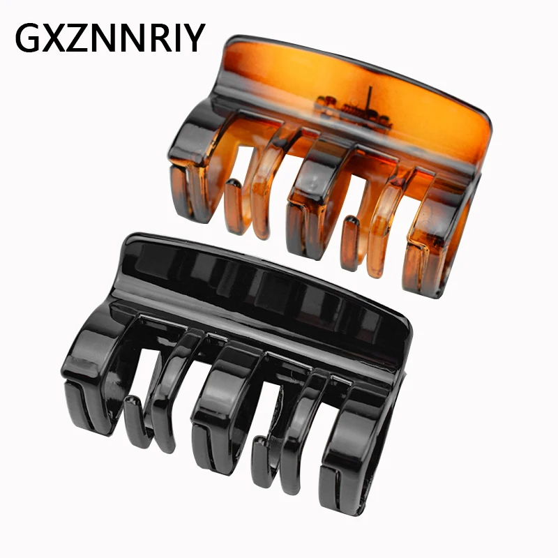 

Fashion 7.5cm Plastic Hair Claw Clips for Women Hair Accessories Girls Hairclip Crab Clip Hairpins Lady Headwear Party Gifts