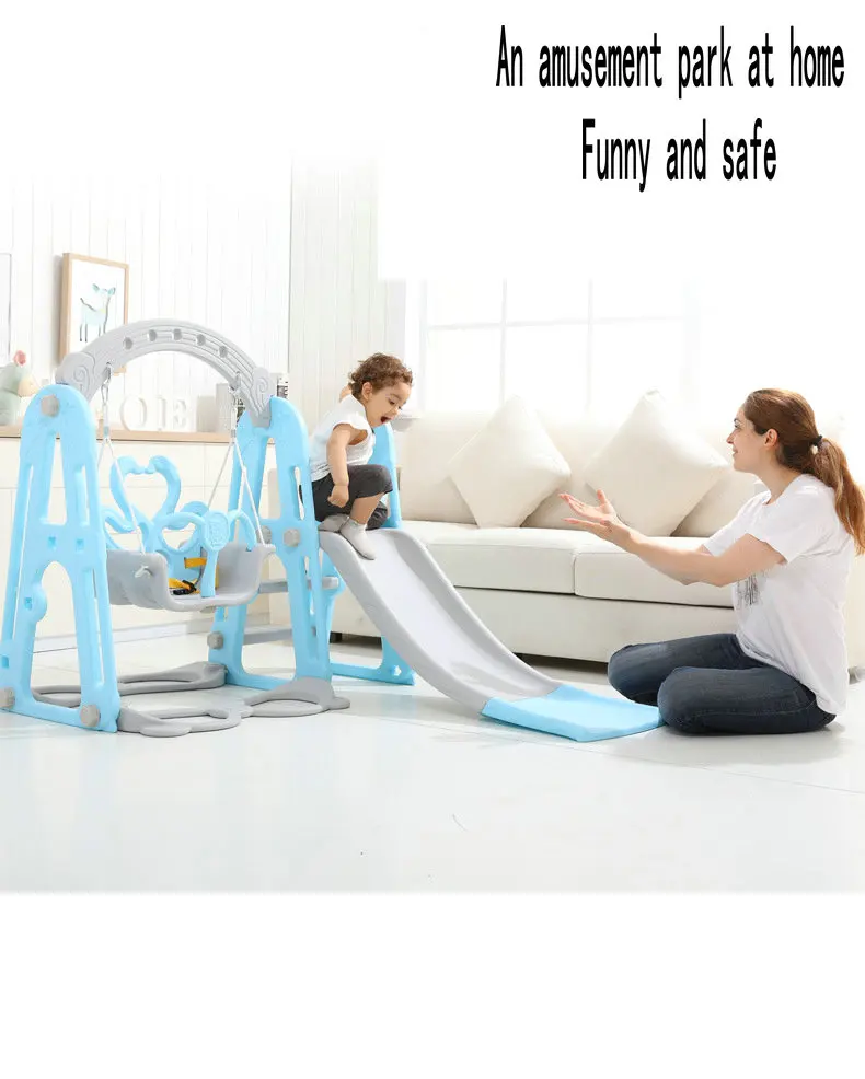 Комнатные детские качели маленькие горки домашние комбинированные игрушки для